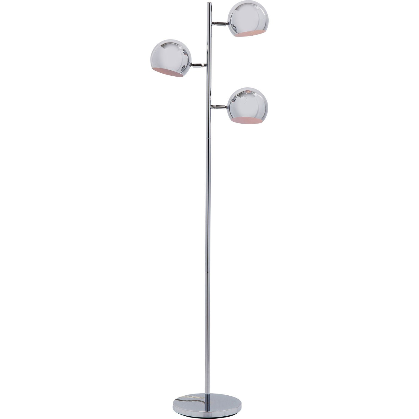 Lampadaire Calotta 151cm chromé Kare Design