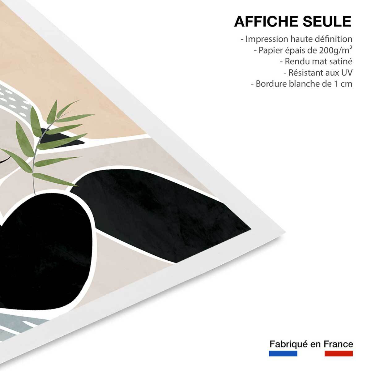 Affiche enfant panda  Affiche seule