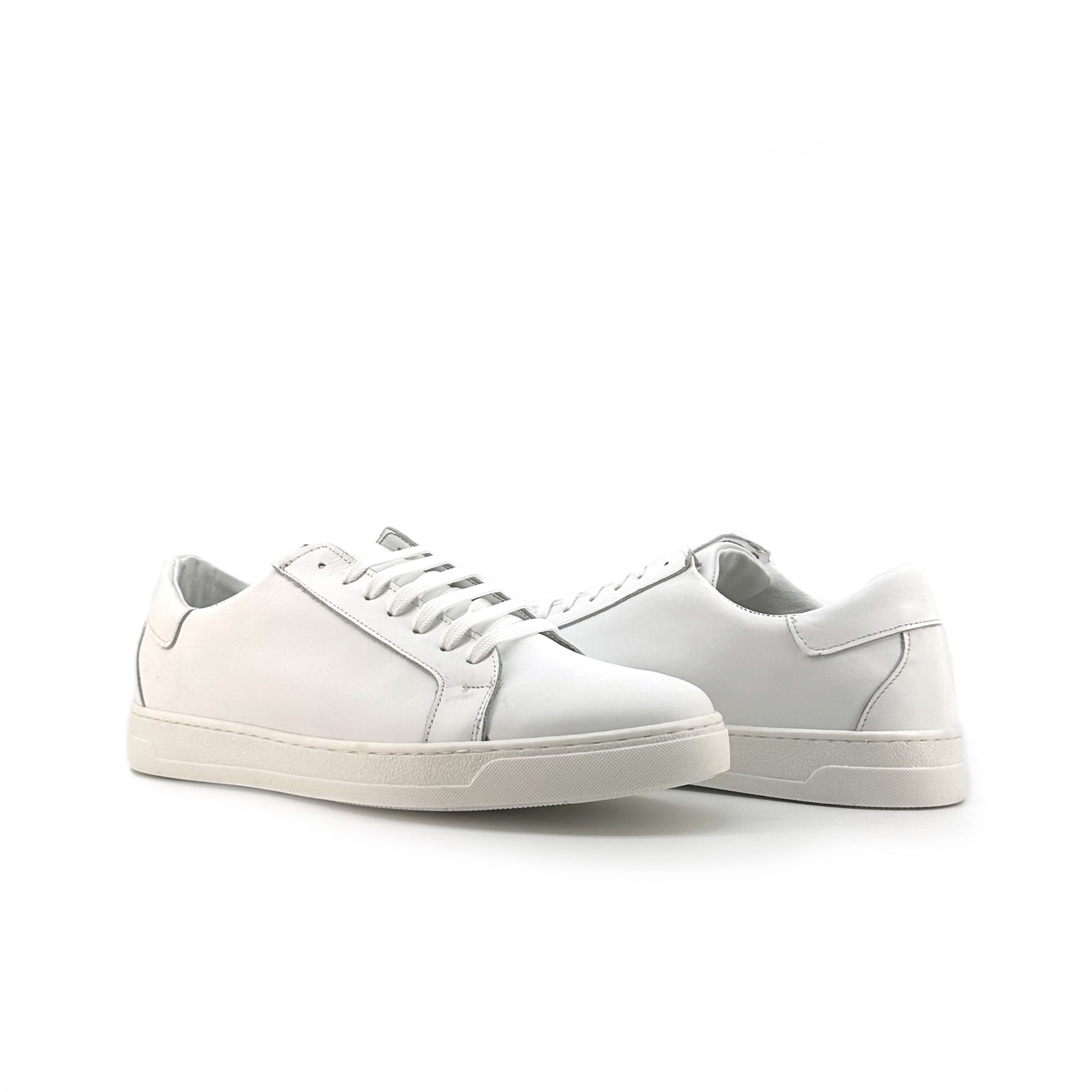 Zapatillas Sneaker para Hombre - Duca di Morrone Brando Leather White