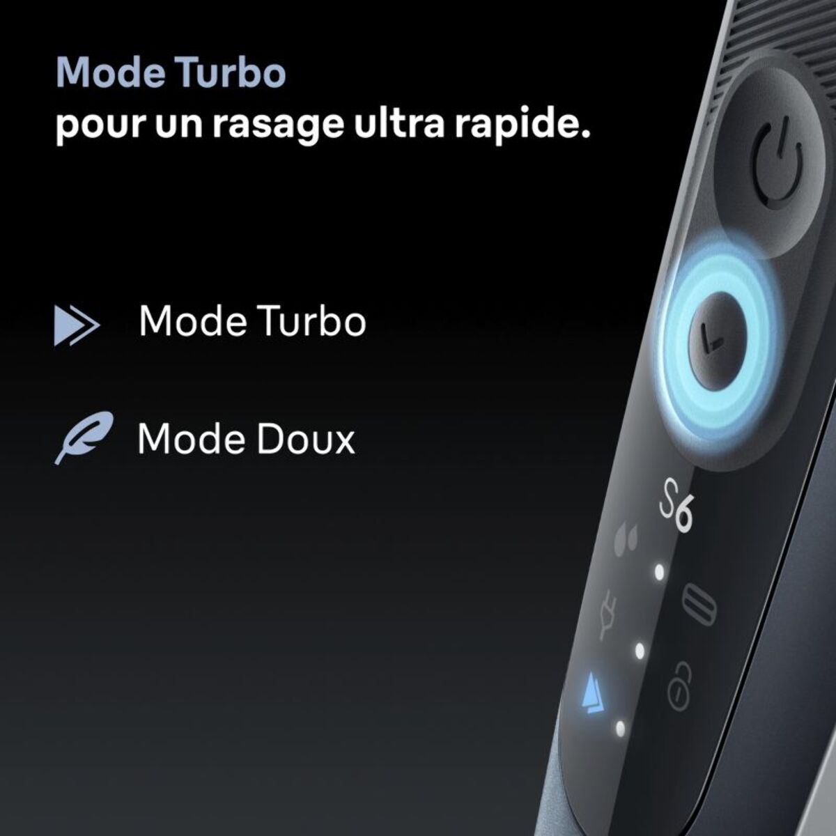 Rasoir électrique BRAUN Series 6 62-G1650s