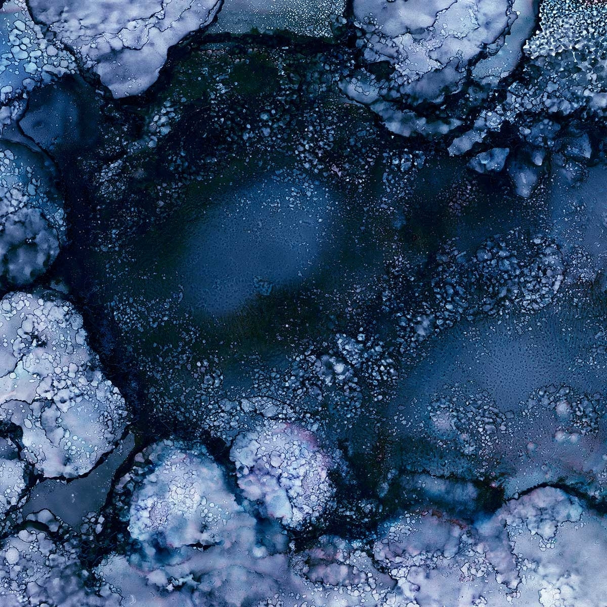 Tableau blue space Tableau plexiglas