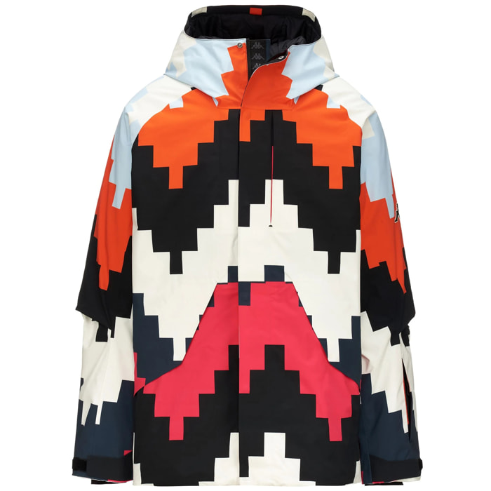 Kappa - Cazadoras Hombre Negro - 6CENTO 640SG
