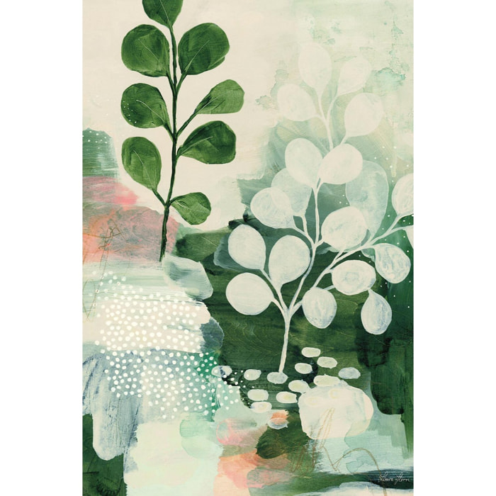 Tableau de fleurs histoire de la nature  Toile imprimée