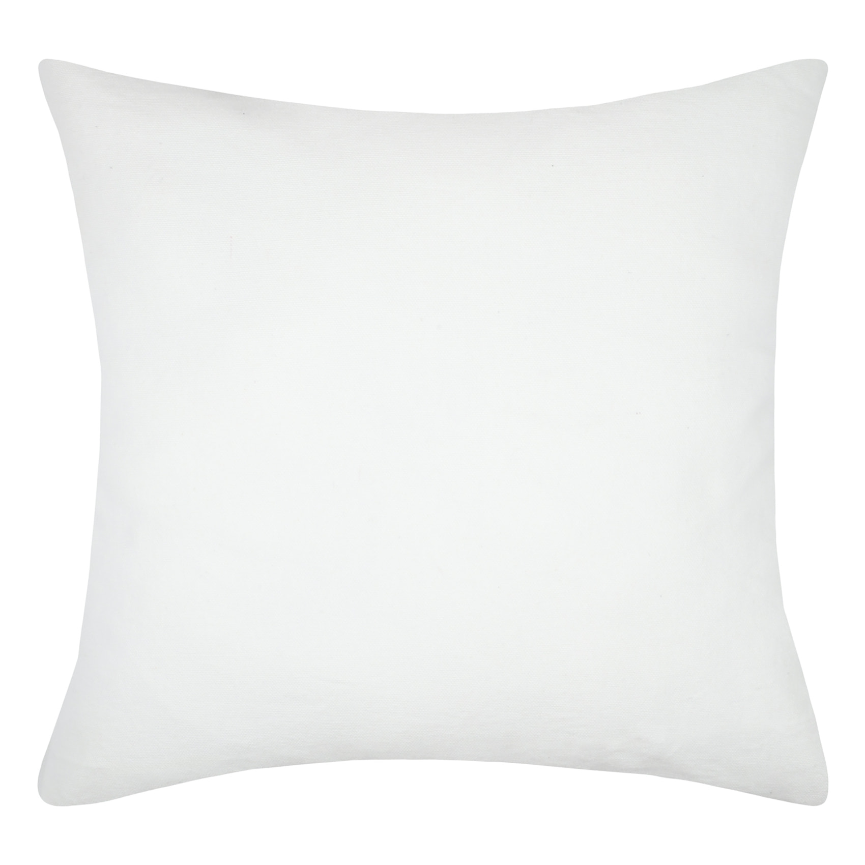 Housse de coussin imprimée motif zébré - Noir
