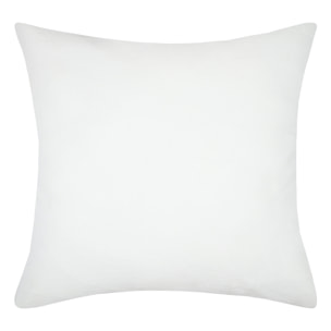Housse de coussin imprimée motif zébré - Noir