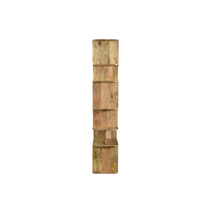 Bibliothèque en bois manguier massif L88 cm RUPAH