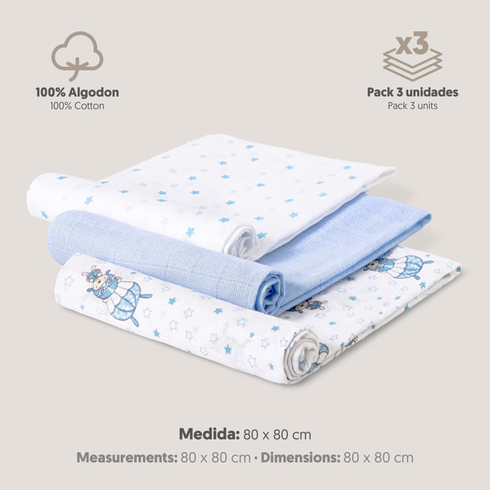 Gasas Pack 3ud. Paracaidista