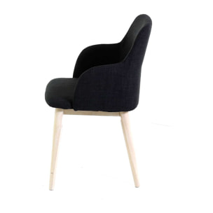 Fauteuil gris foncé