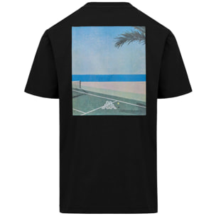 Kappa - T-Shirts & Top Uomo Nero - Logo Incono