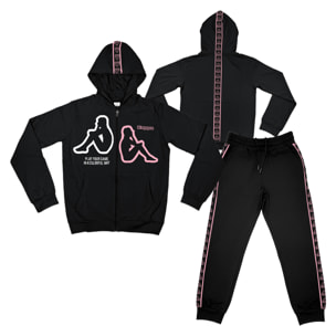 Tuta Ragazza KAPPA 8 - 16 Anni Cotone Felpato