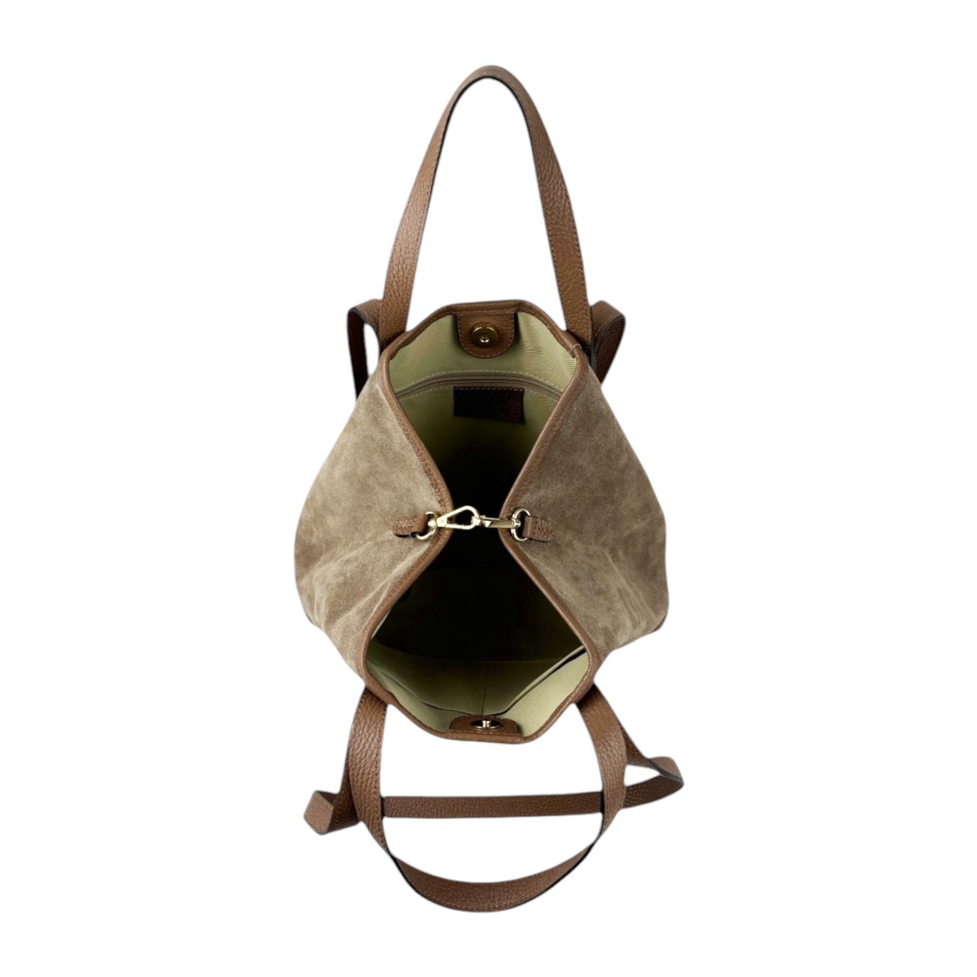 Borsa a mano Cheval Firenze Formentera Mini F/W Taupe Scuro