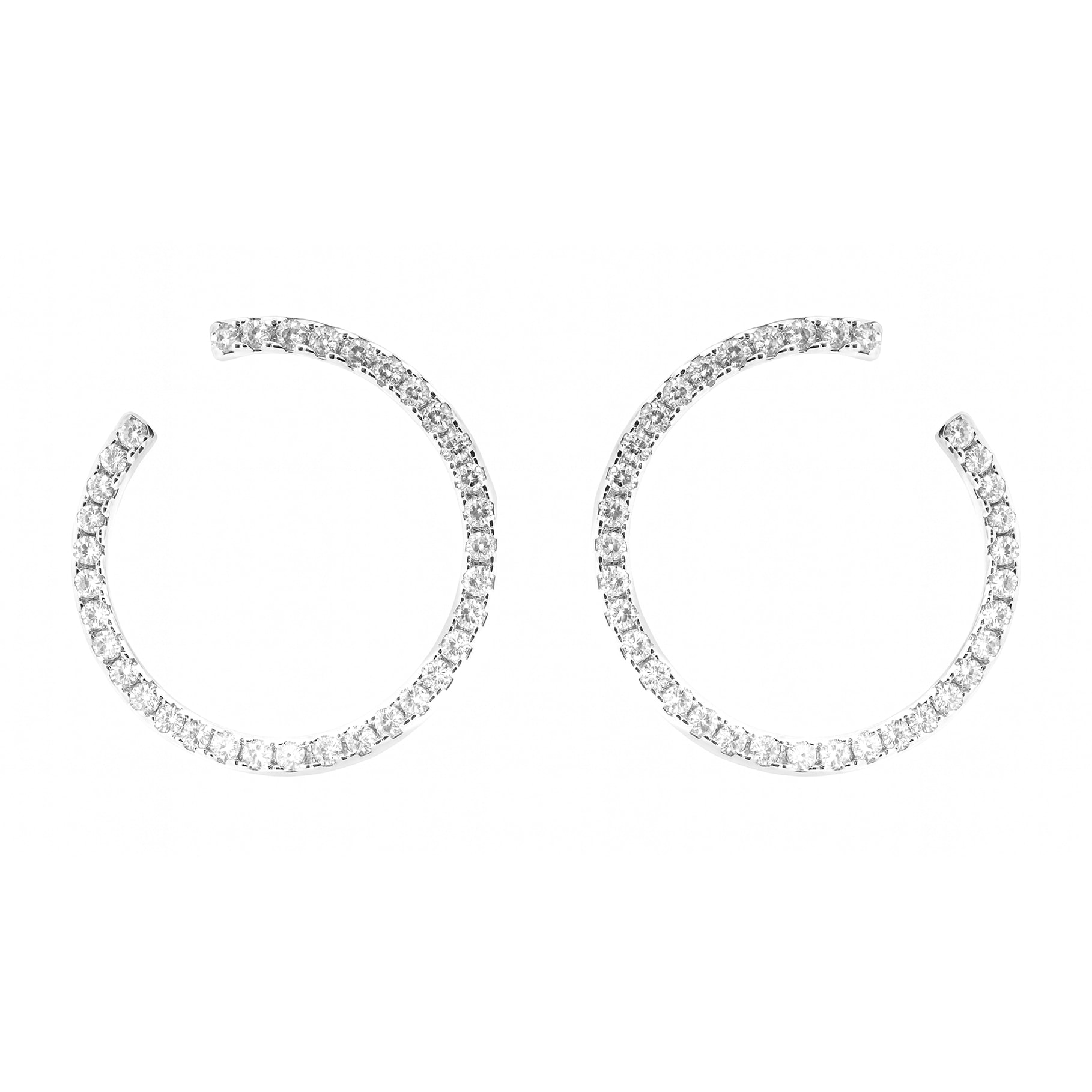 Pendientes acabado en Plata de Ley 925