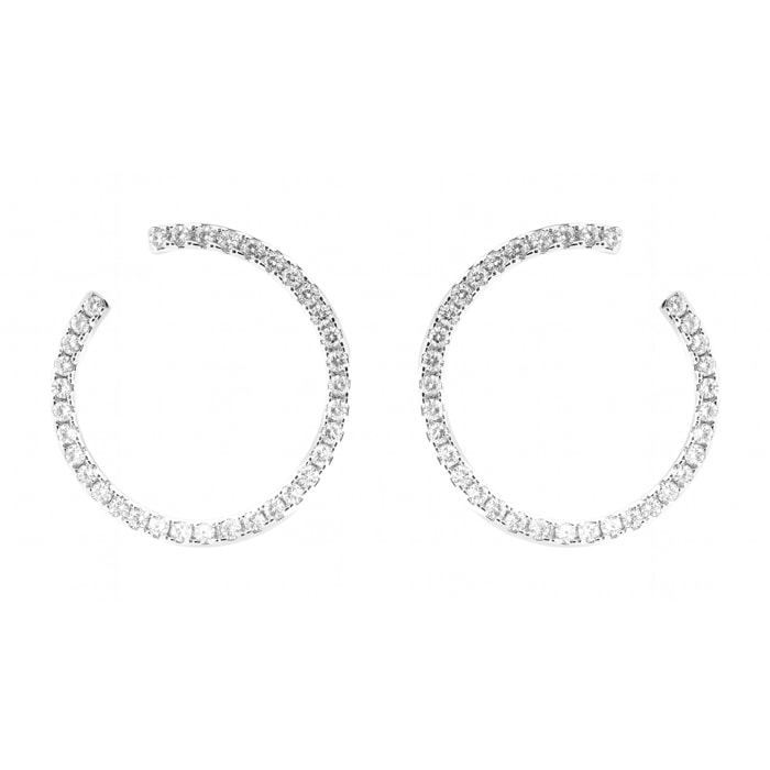 Pendientes acabado en Plata de Ley 925