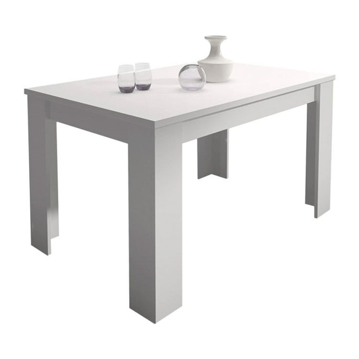 Mesa de comedor extensible Corfu Blanco