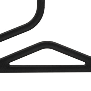 5 cintres antidérapants "Hang'Up" noir L41cm