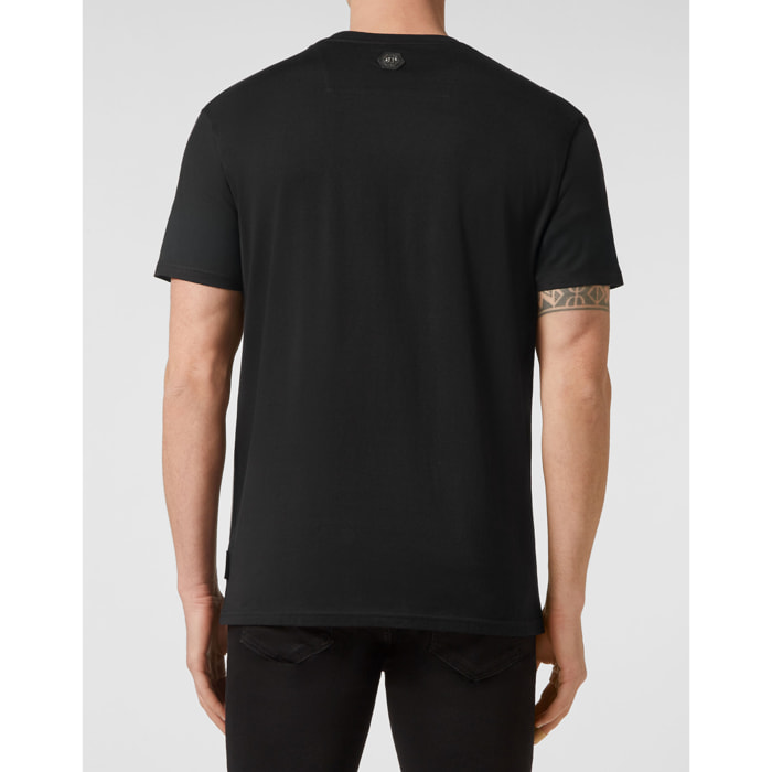 PHILIPP PLEIN Camiseta de cuello redondo y manga corta SKULL