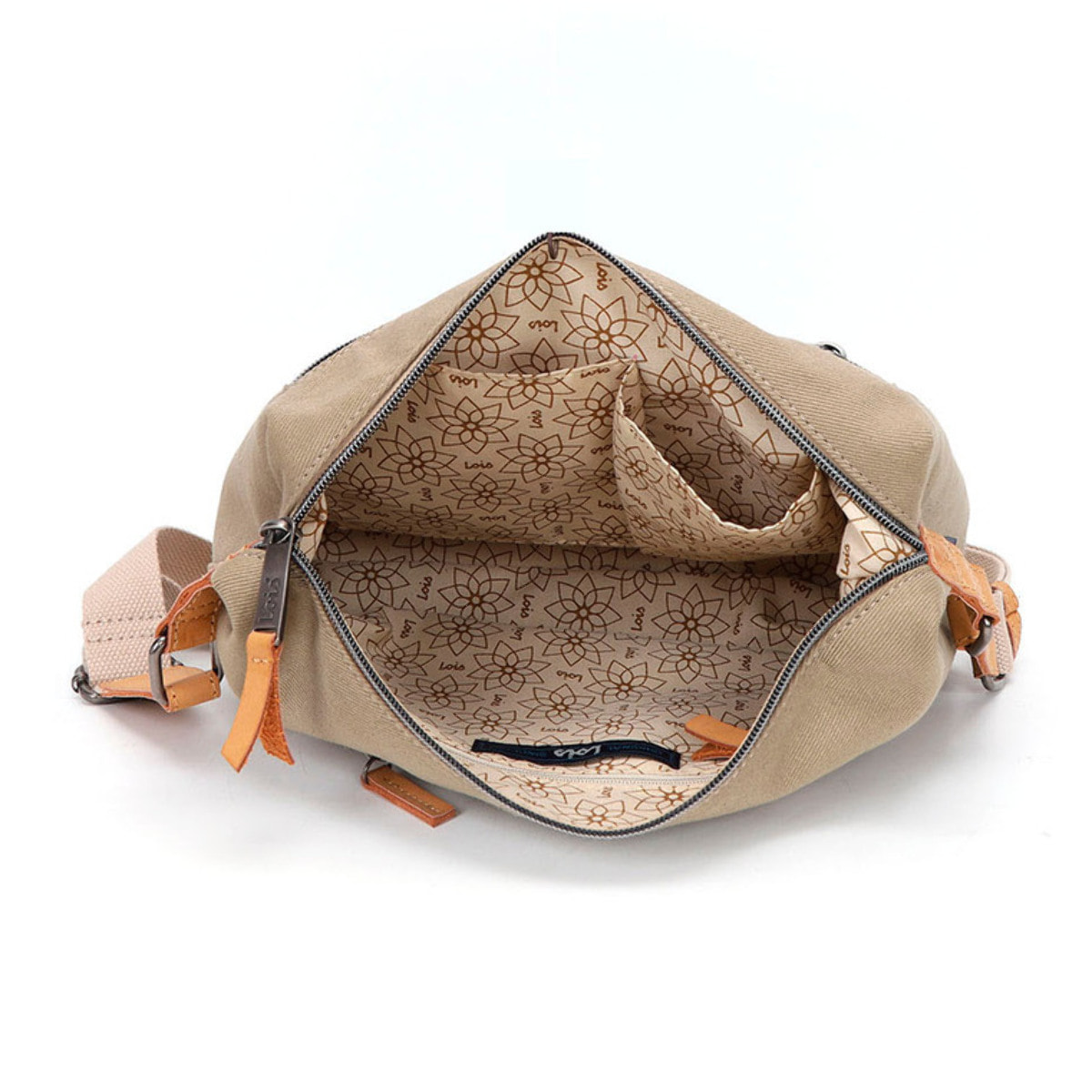 Bolso Bandolera Mujer Veg/Pu Lois Abilene Beige
