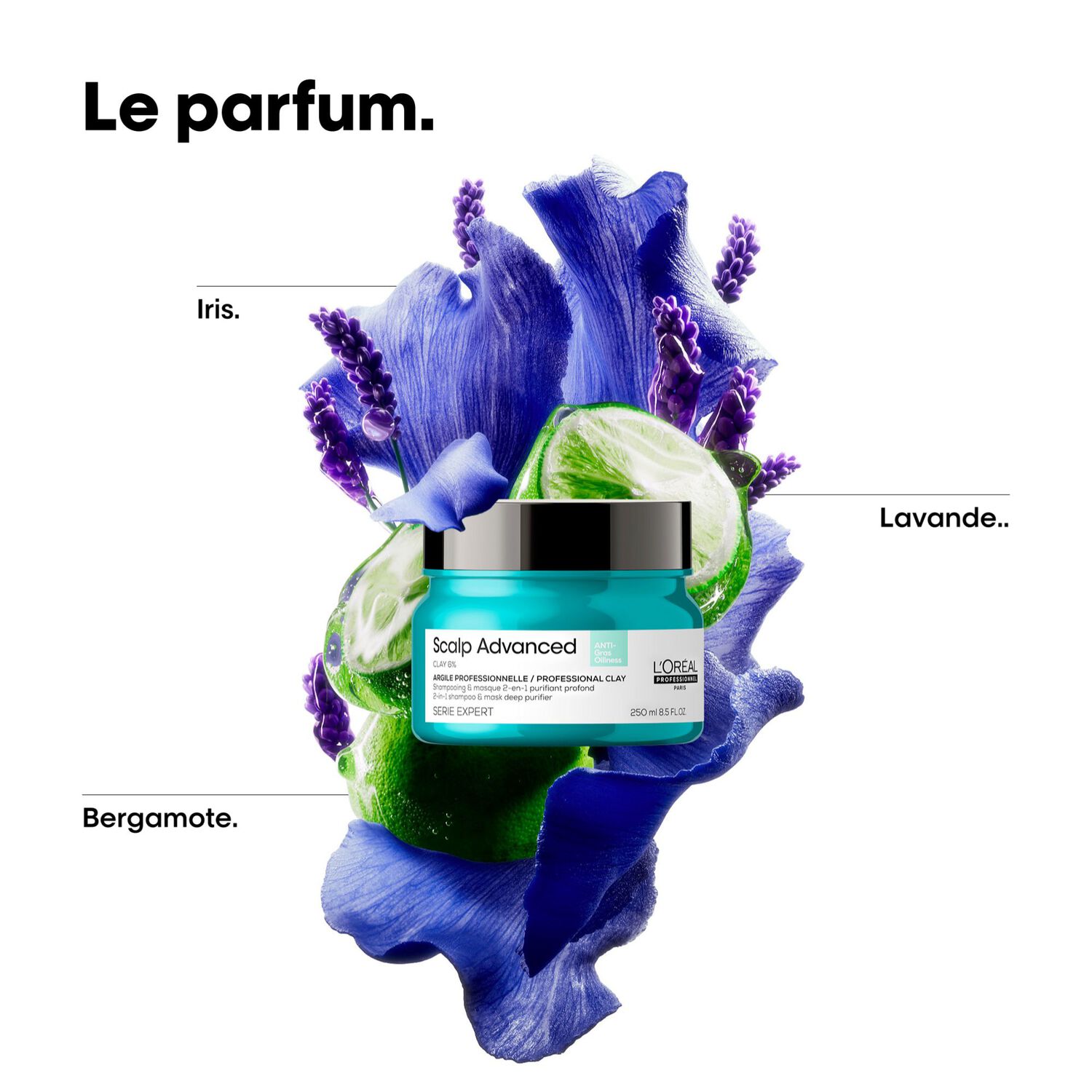 Serie Expert Scalp Advanced - Argile 2-En-1 Purifiante Anti-Gras