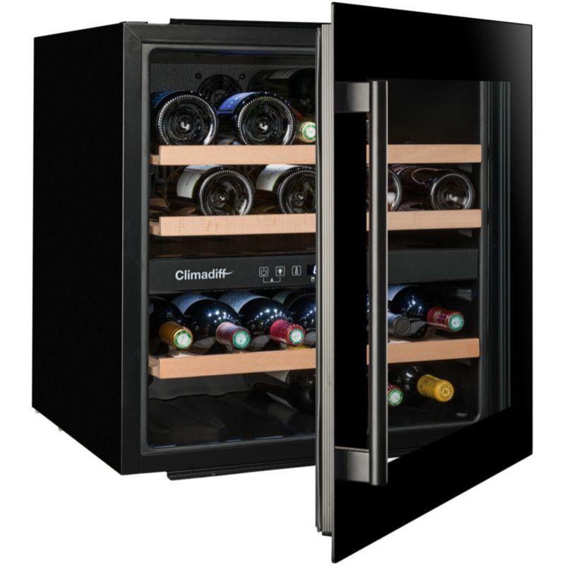 Climadiff Cave à vin encastrable CLIMADIFF CBI40DB1 Veepee