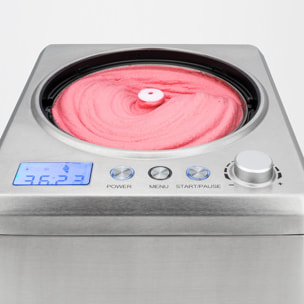 Máquina Para Hacer Helados Con Compresor, 180 W, 2 Litros.