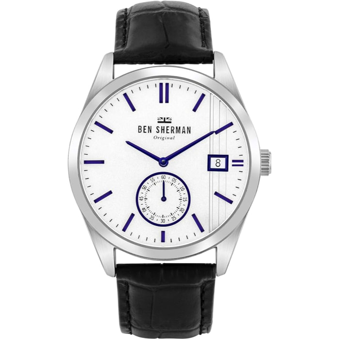 Reloj Ben Sherman WB039UB Hombre Analogico Cuarzo con Correa de Cuero