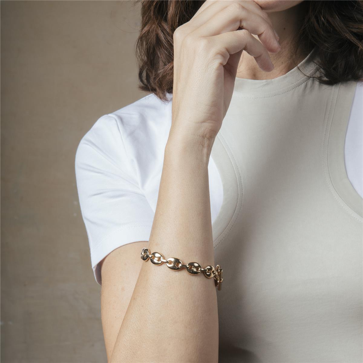 Pulsera Lux by Lux acabado en oro 18k