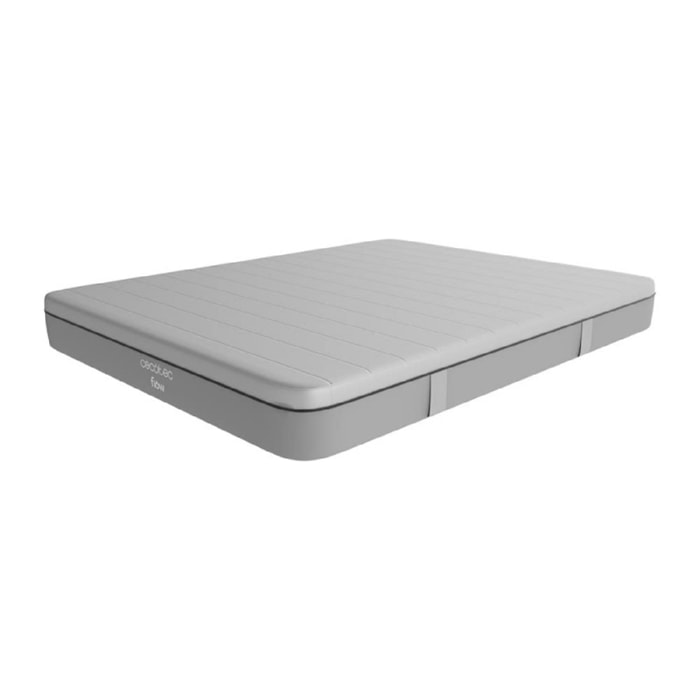 Cecotec Colchón Viscoelástico y Enfundable Flow Two 150x190. 3 Capas Altura 21 c