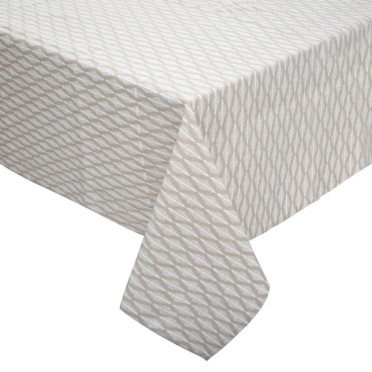 Nappe "Dune" - coton chambray - beige 150x250 cm