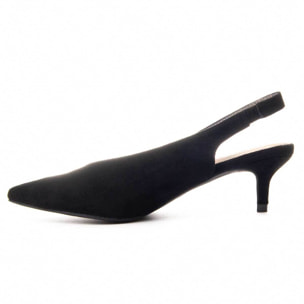 Zapatos De Tacón - Negro - Altura: 3 cm