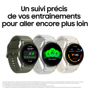 Montre connectée SAMSUNG Galaxy Watch7 Crème 40mm 4G