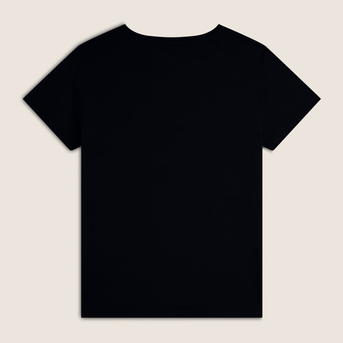 T-shirt in jersey leggero con grafica floreale