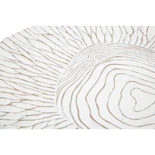 PIATTO S/TASCHE RESINA CM 37X34X6