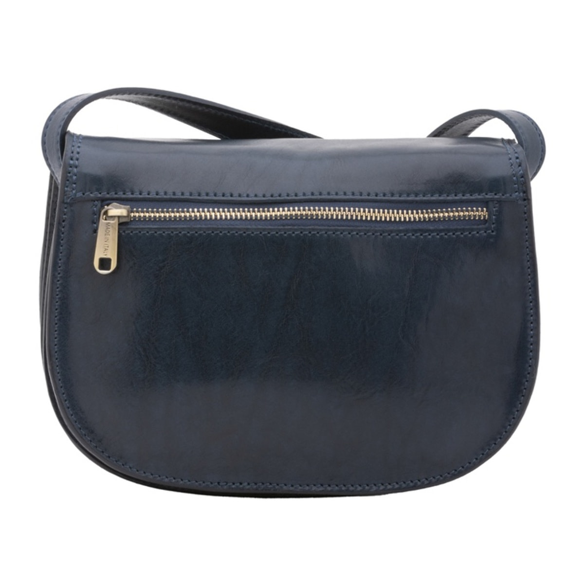 Borsa a tracolla da donna - Modello False - Vera pelle - 24.0 x 17.0 x 11.0 cm
