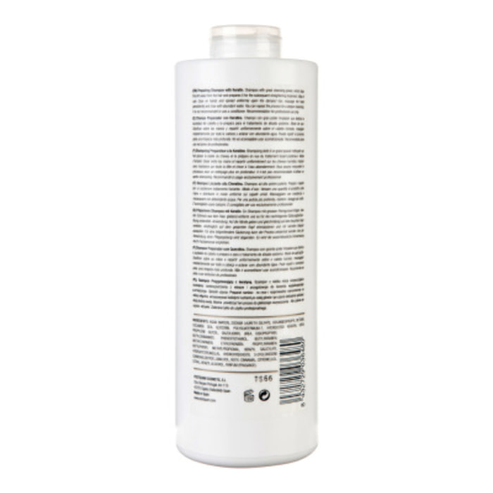 Shampooing reparateur avec keratine 1000 ml.