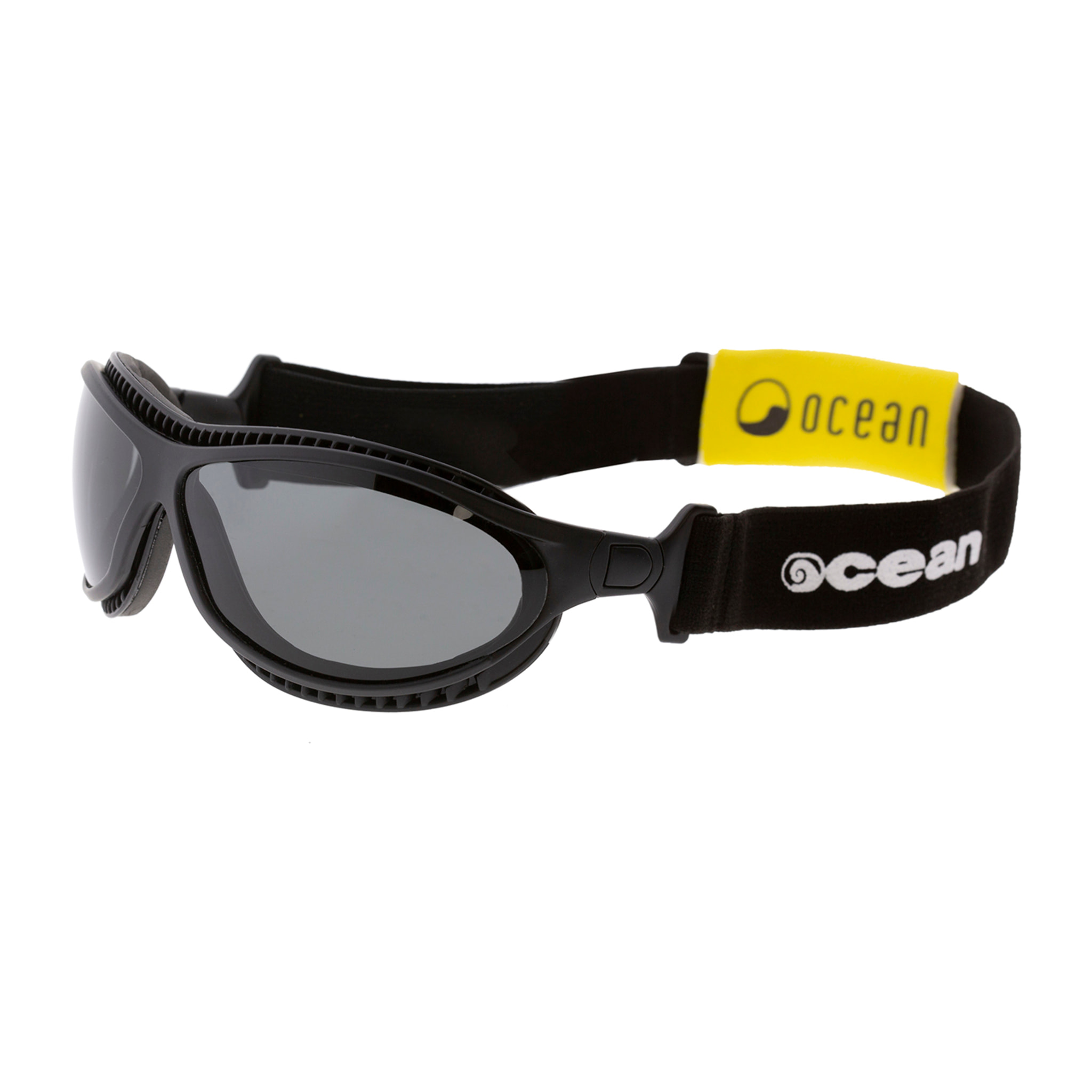 Gafas de deportes acuáticos OCEAN TIERRA DE FUEGO - Negro mate / Ahumada