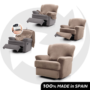 Funda TERCIOPELO ANTIMANCHAS Multi elástica para RELAX modelo VERONICA