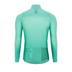 Maglia da ciclismo uomo a maniche lunghe ECOON Mont Ventoux - Turchese