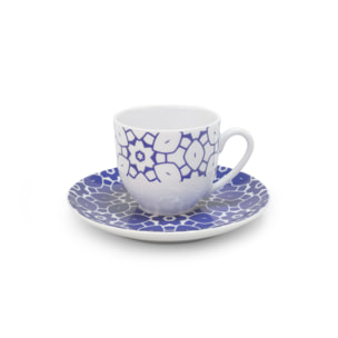 Ispahan - Taza café con platito (x6)