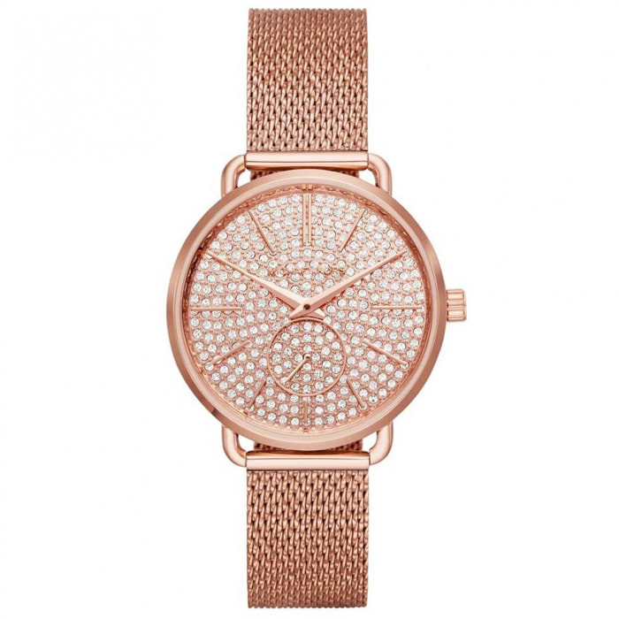 Orologio Donna MICHAEL KORS PORTIA Acciaio Rosè