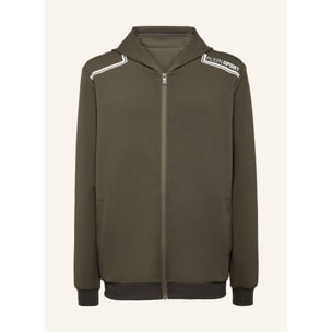 PLEIN SPORT Hooded Sweatjacket