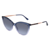Jimmy Choo - lunettes de soleil - bleu - protection solaire : catégorie 3