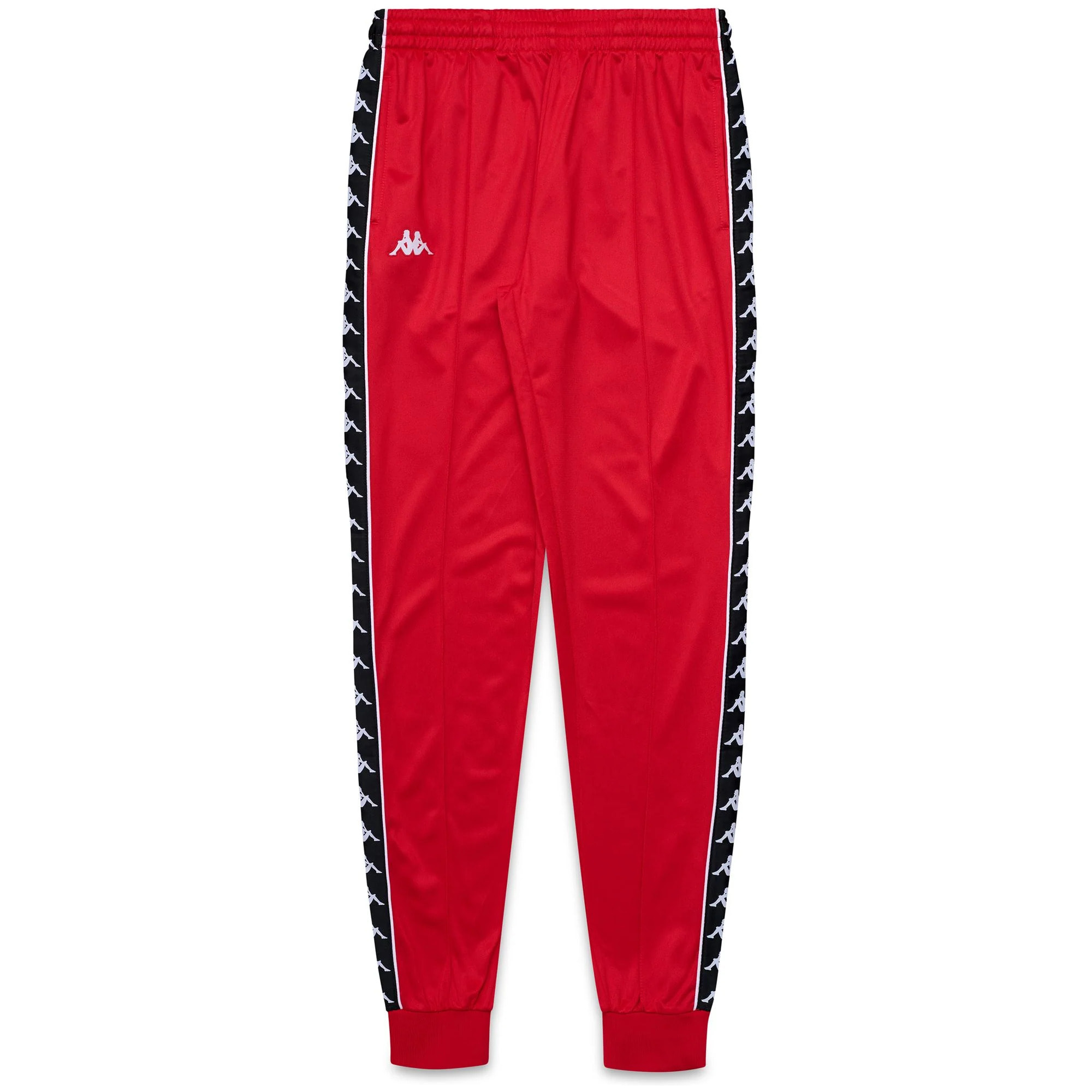 Kappa - Pantaloni Bambino Rosso - 222 Banda Rastoria Slim