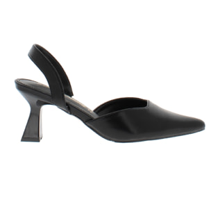 Marina Galanti Scarpe Donna Decollete Slingback Tacco 7 MG S24A003 Black