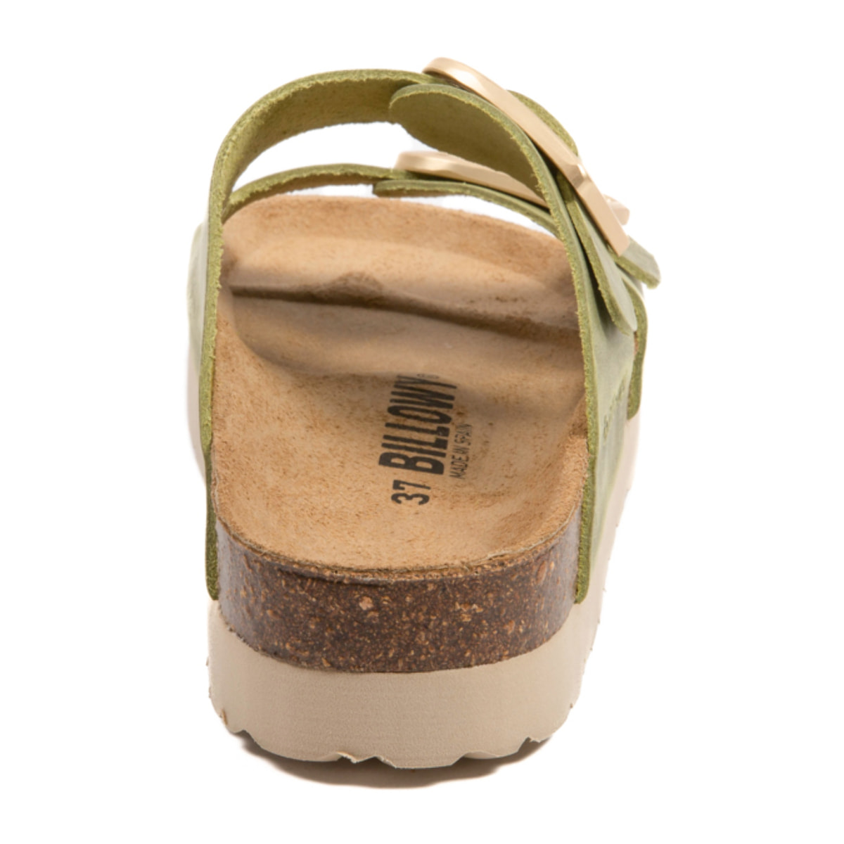 SANDALO CON ZEPPA BILLOWY VERDE