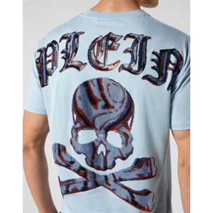 PHILIPP PLEIN T-Shirt Round Neck SKULL&BONES