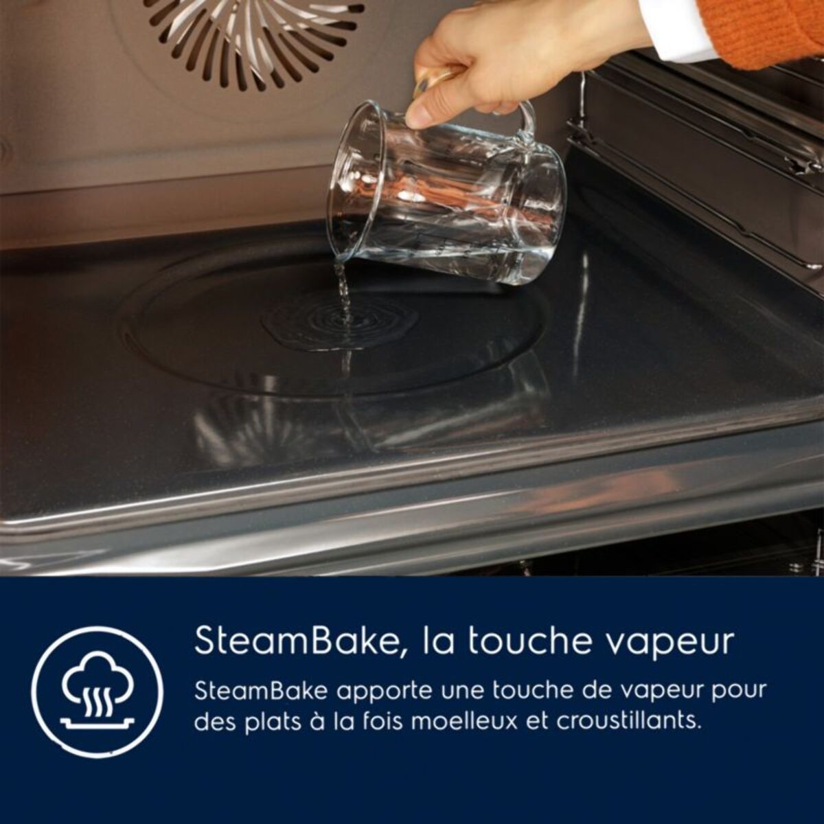 Four encastrable fonction vapeur ELECTROLUX EOD6P46X steambake