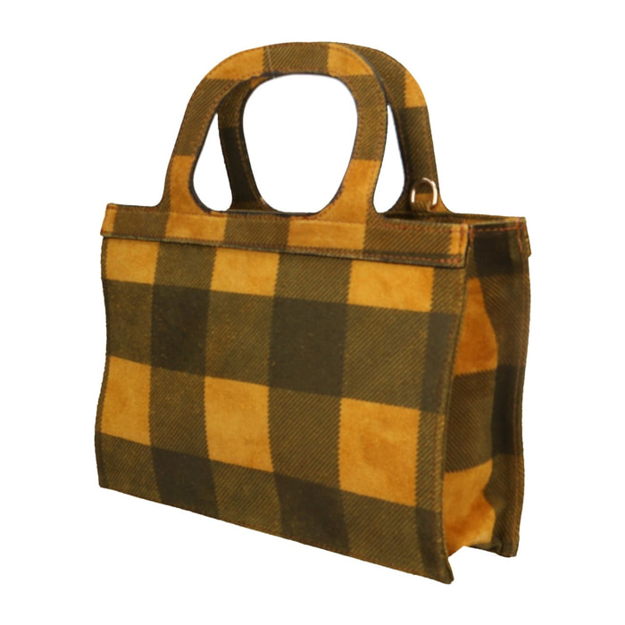 Borsa a mano da donna - Modello Ambrel - Vera pelle - 19.0 x 28.0 x 8.0 cm