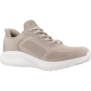 Sneakers De  Mujer Bobs Squad Chaos Beis