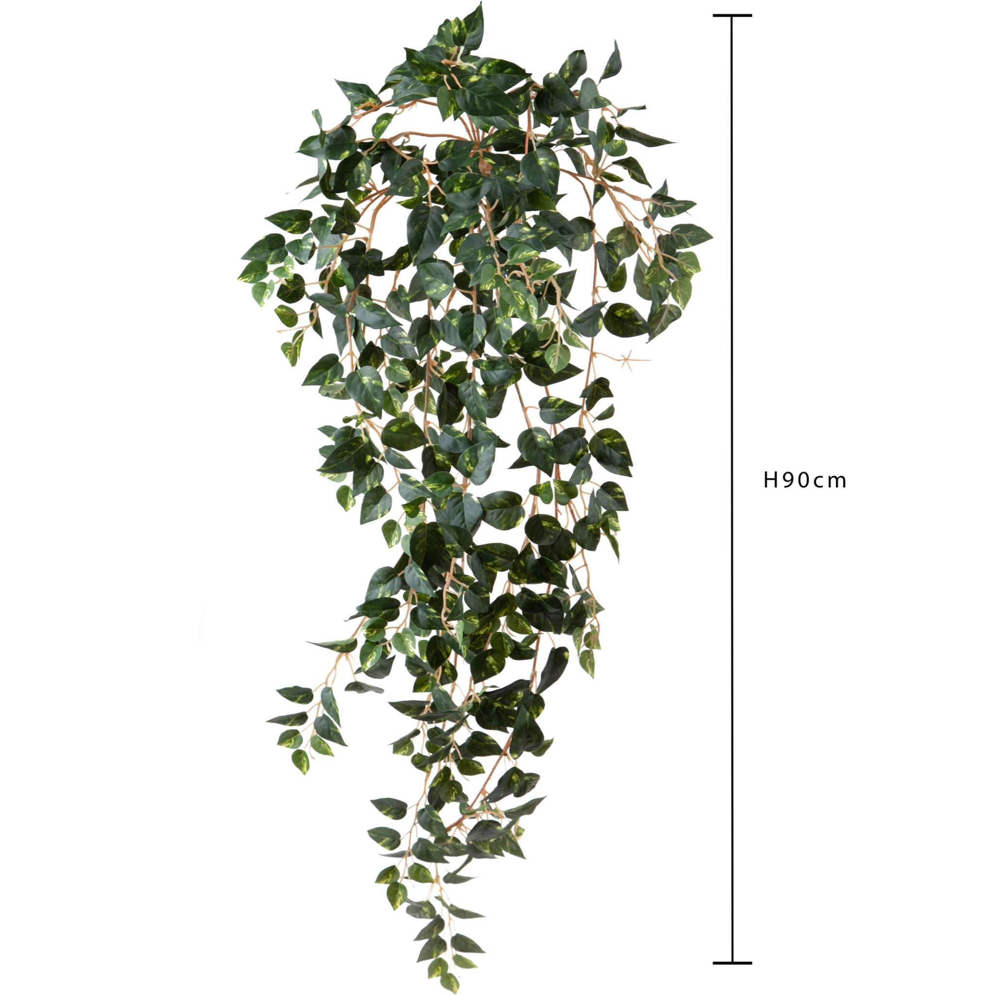 Cadente Mini Potus 498 Folgie 90 Cm - Pezzi 1 - 10X90X5cm - Colore: Verde  - Bianchi Dino - Piante Artificiali