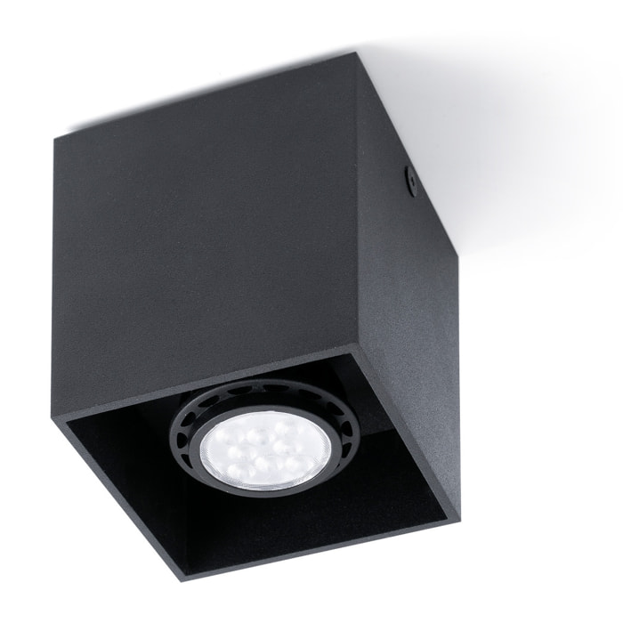 TECTO 2L GU10 Plafón negra
